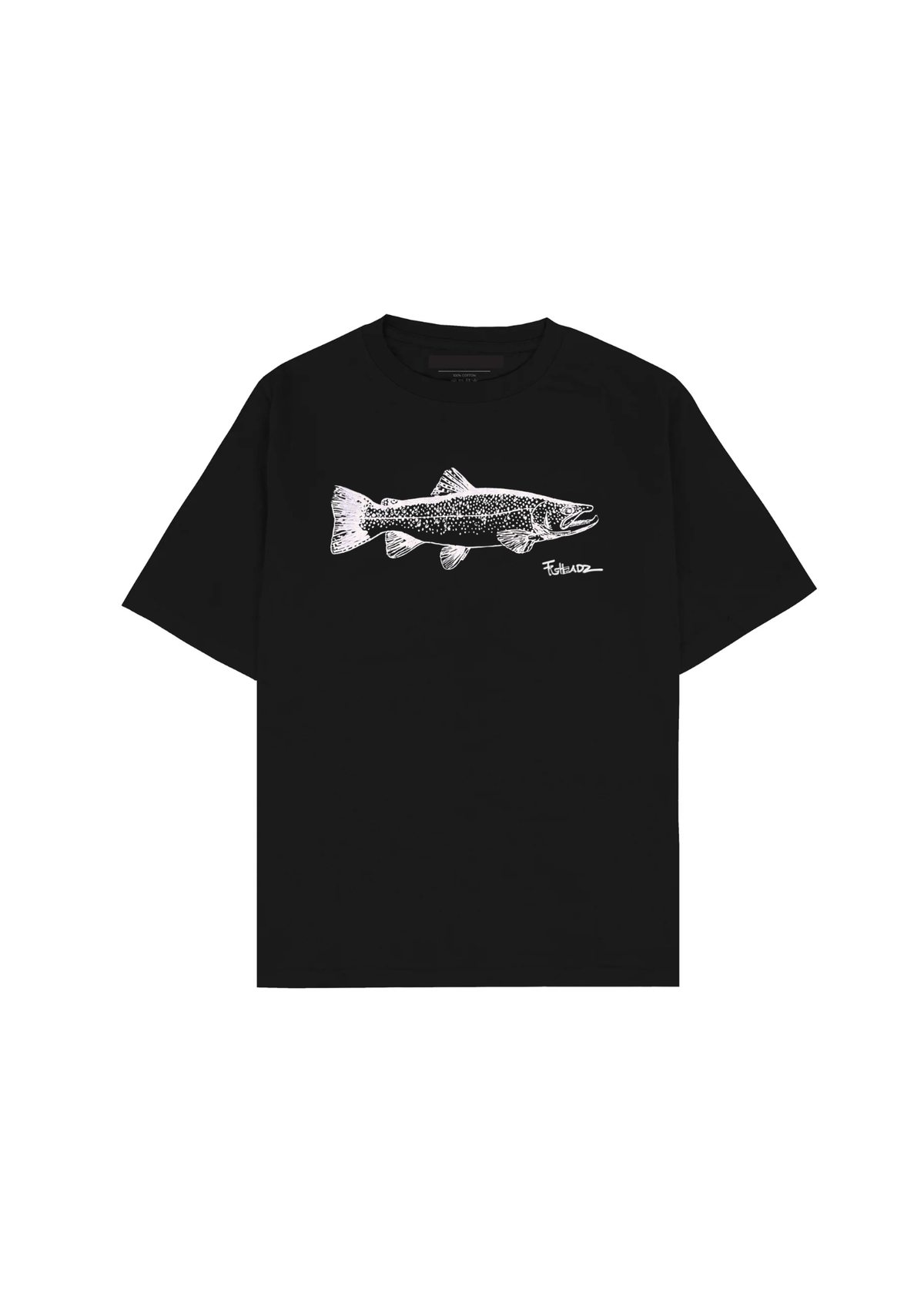 Brown Trout T-Shirt Black