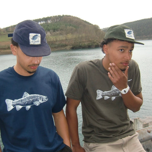 Brown Trout T-Shirt Black